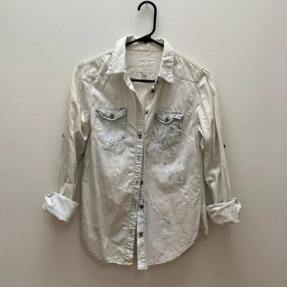 Thread & Supply - Tie Dye Button Down Shirt